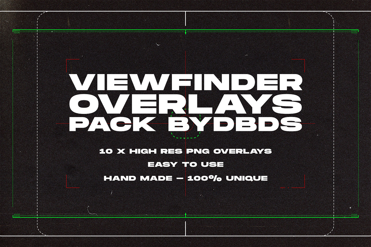 Viewfinder Overlay Pack, a Texture Graphic by dbdslondon (Photo 1 of 13)