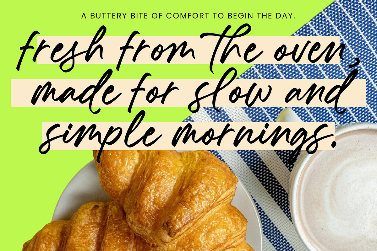 Chastel Reid Modern Handwritten, a Script Font by Letterena Studios Script (Photo 6 of 10)