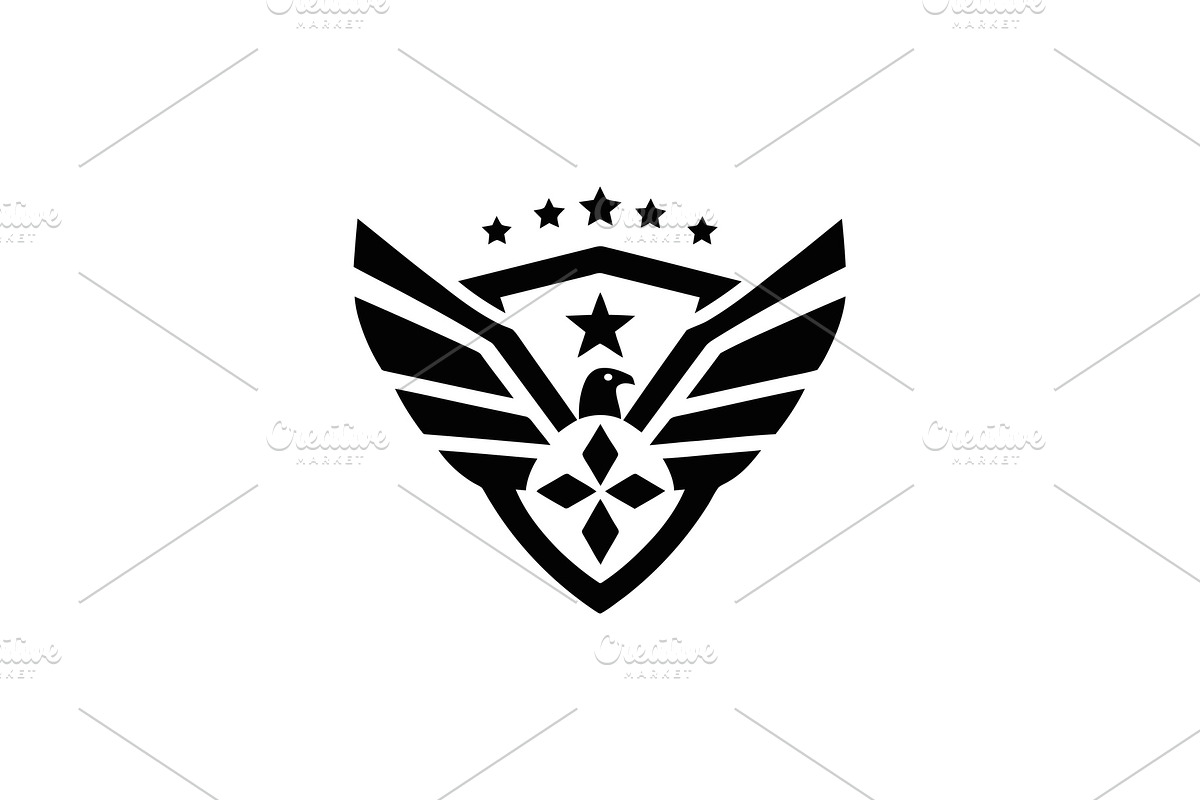 Eagle Badge Logo Pack, a Branding & Logo Template by Vectorium Studio (Photo 3 of 21)