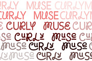 Curly Muse Cyrillic Font, a Script Font by IraDvilyuk (Thumbnail 3 of 10)