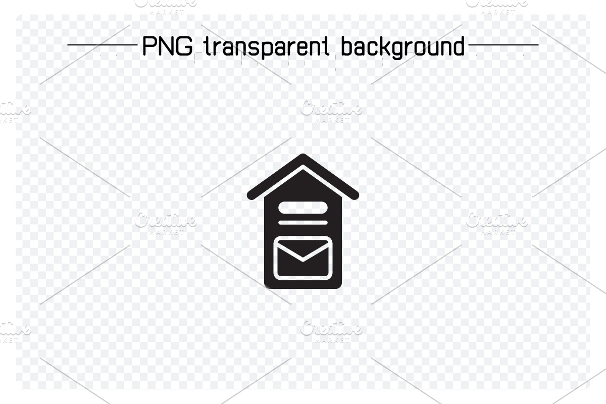 Mailbox and Letter Icons Set, a Solid Icon by Designfour (Photo 5 of 7)