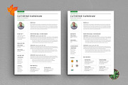 3 Page Resume Template / CV Template, a Resume Template by PixelStudio (Thumbnail 2 of 8)