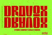 Dravox, a Font by Ardyanatypes (Thumbnail 1 of 10)