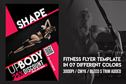 Fitness Flyer With 6 Colors, a Flyer Template by anchor_point_heshan (Thumbnail 1 of 5)