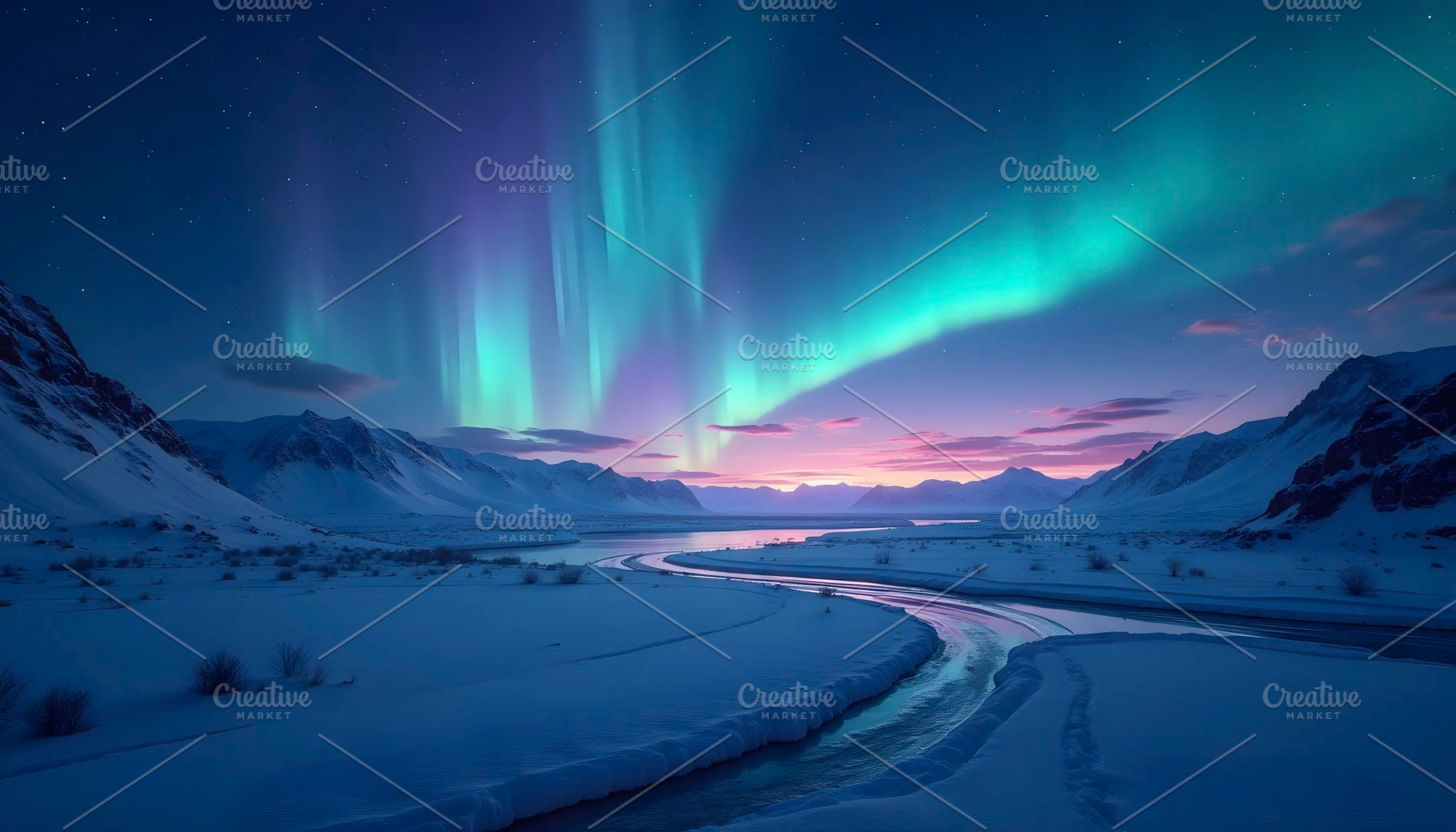 Vibrant Galaxy Nebula Pattern Backgr, a Photo by LOGOCREATIVE