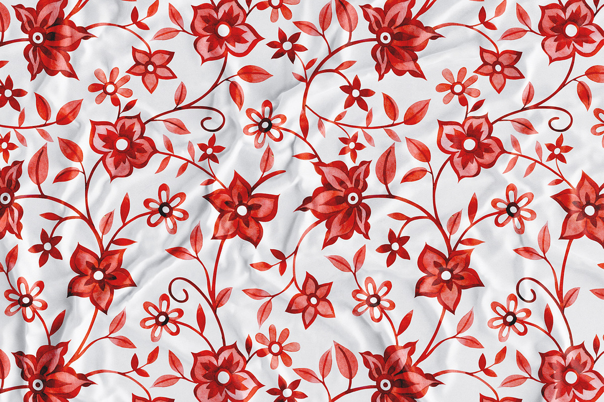 Collection of floral patterns, a Pattern Graphic by made by Tanya (Photo 3 of 4)