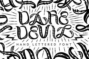 Dare Devil Hand Drawn Font