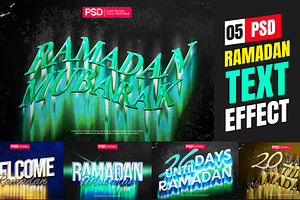 Dreamy Ramadan Text Effect