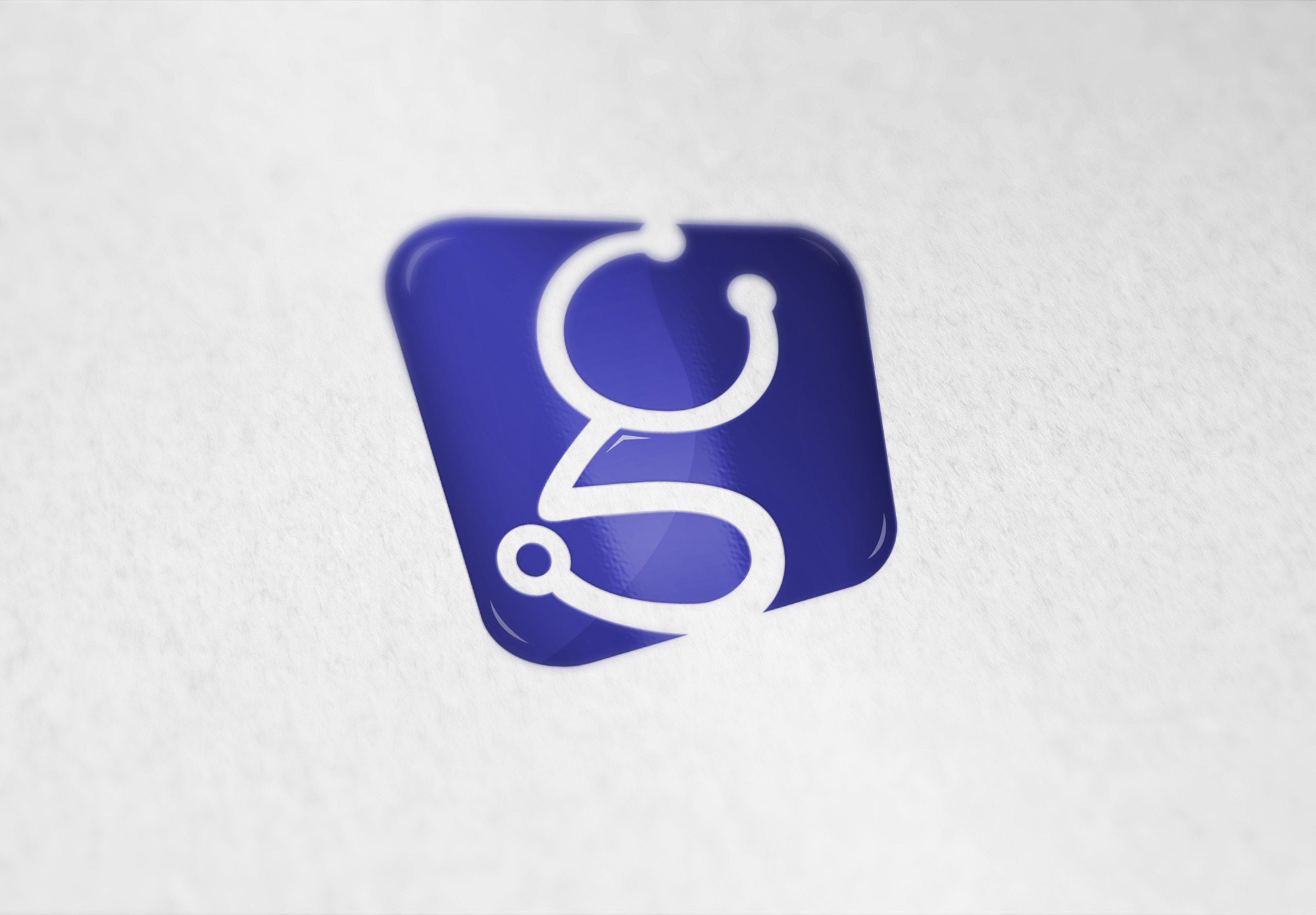 G Letter stethoscope logo icon, a Branding & Logo Template by Piro Concept