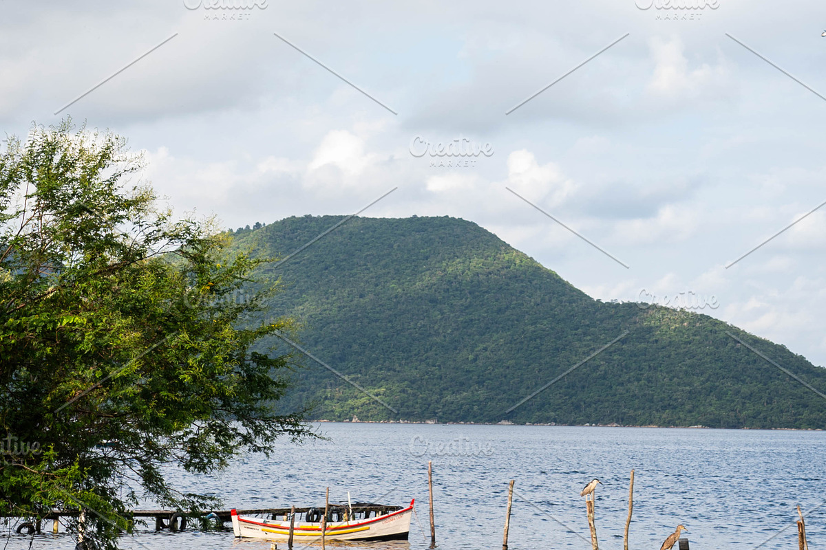 Fishing Village & Tropical Coastline, a Nature Photo by HiLine (Photo 2 of 4)