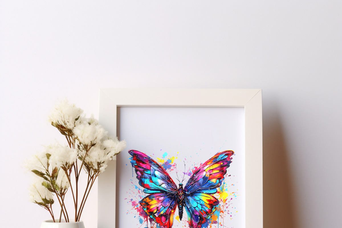 Butterfly for Sublimation Printing., an Animal Illustration by yod67 (Photo 4 of 10)