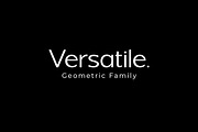 VERSATILE | Geometric Family, a Sans Serif Font by InkwellTypeCo (Thumbnail 1 of 19)