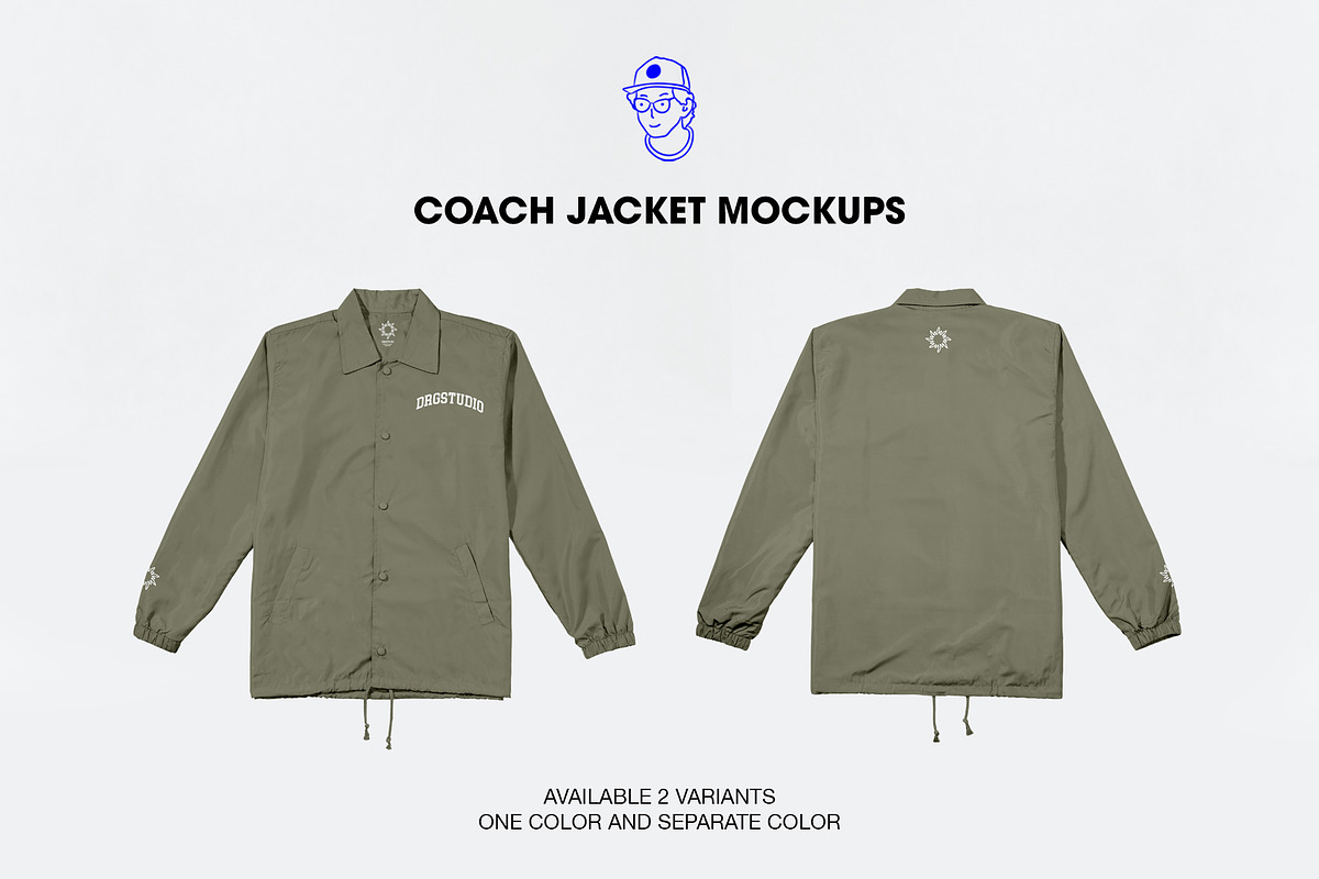 Coach Jacket Mockup, a Shirt Mockup by made_by_nope