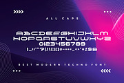 Bengex Modern Techno Font, a Sans Serif Font by alanwarstd (Thumbnail 4 of 5)