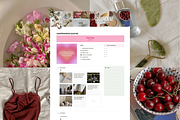 Manifestation journal template, a Websites & App Template by Iasan Design (Thumbnail 2 of 9)