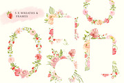 Strawberry Pink Flower Garden, a Decorative Illustration by Rachel Art Studio (Thumbnail 5 of 9)