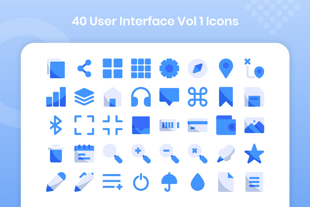 40 Interface Vol 1 - Flat, an Emoji Icon by Kmg Design (Photo 2 of 2)