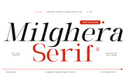 Milghera Serif, a Serif Font by IM Studio (Thumbnail 1 of 12)