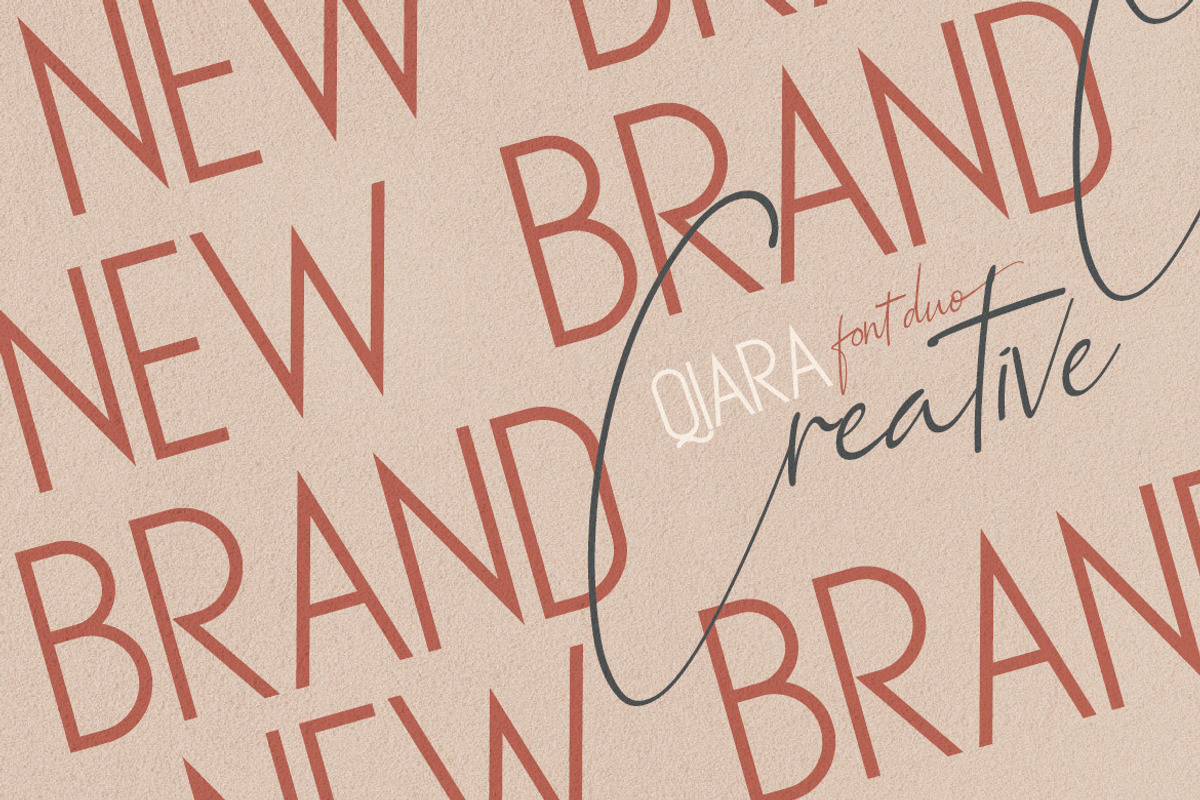 Qiara Font Duo, a Sans Serif Font by Almeera Std (Photo 7 of 15)