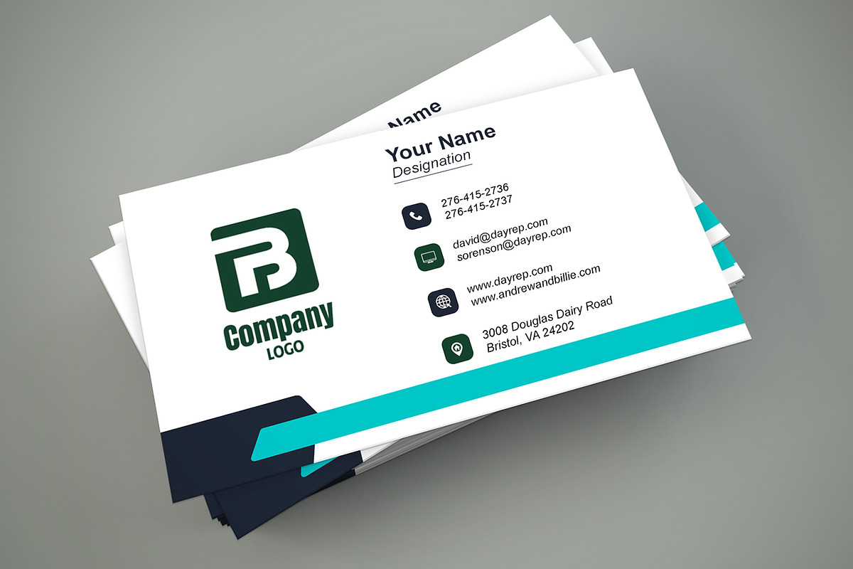 Administrative Business Card PSD preview 6