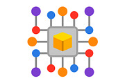 Cube Flat Icon, an Icon by Pexelpy (Thumbnail 1 of 2)