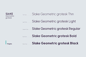 Slake Typeface