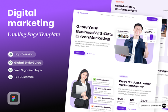 Markethink - Digital Marketing preview 5