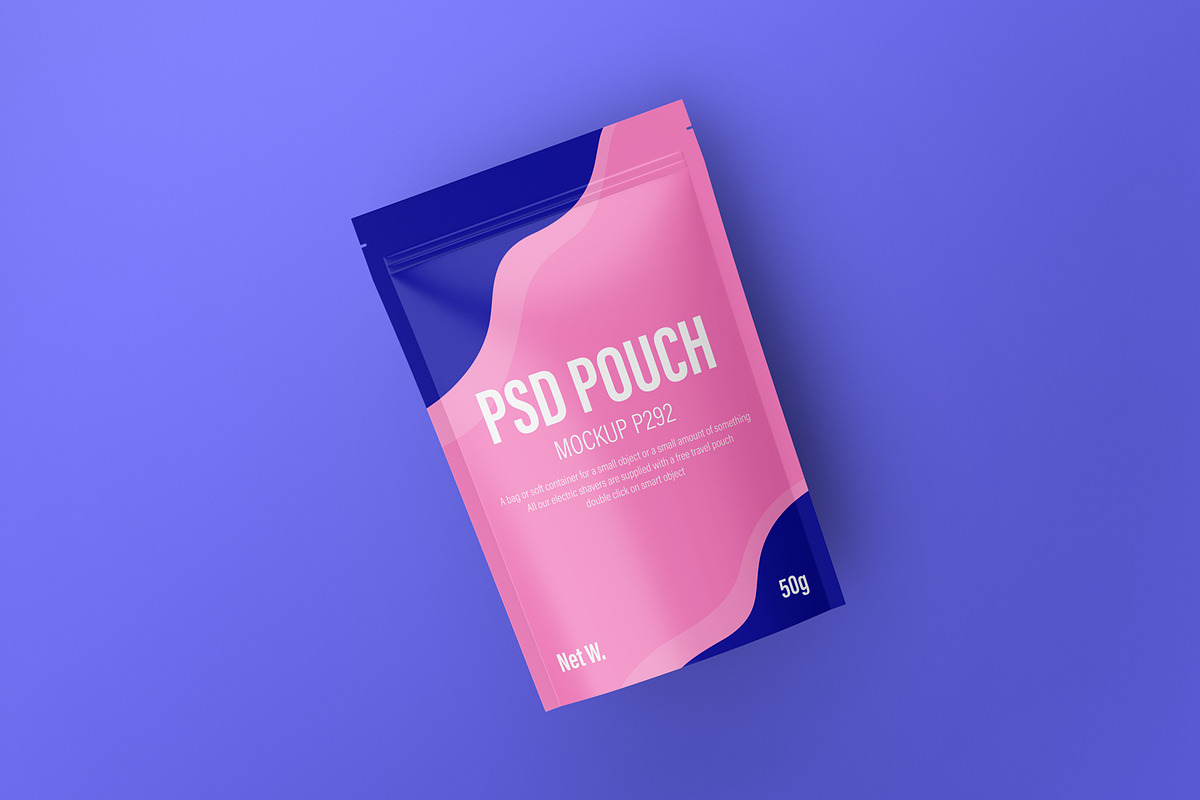 Cosmetic Pouch Bag Packaging Mockup, a Packaging Mockup by Ram Studio LLC (Photo 7 of 10)