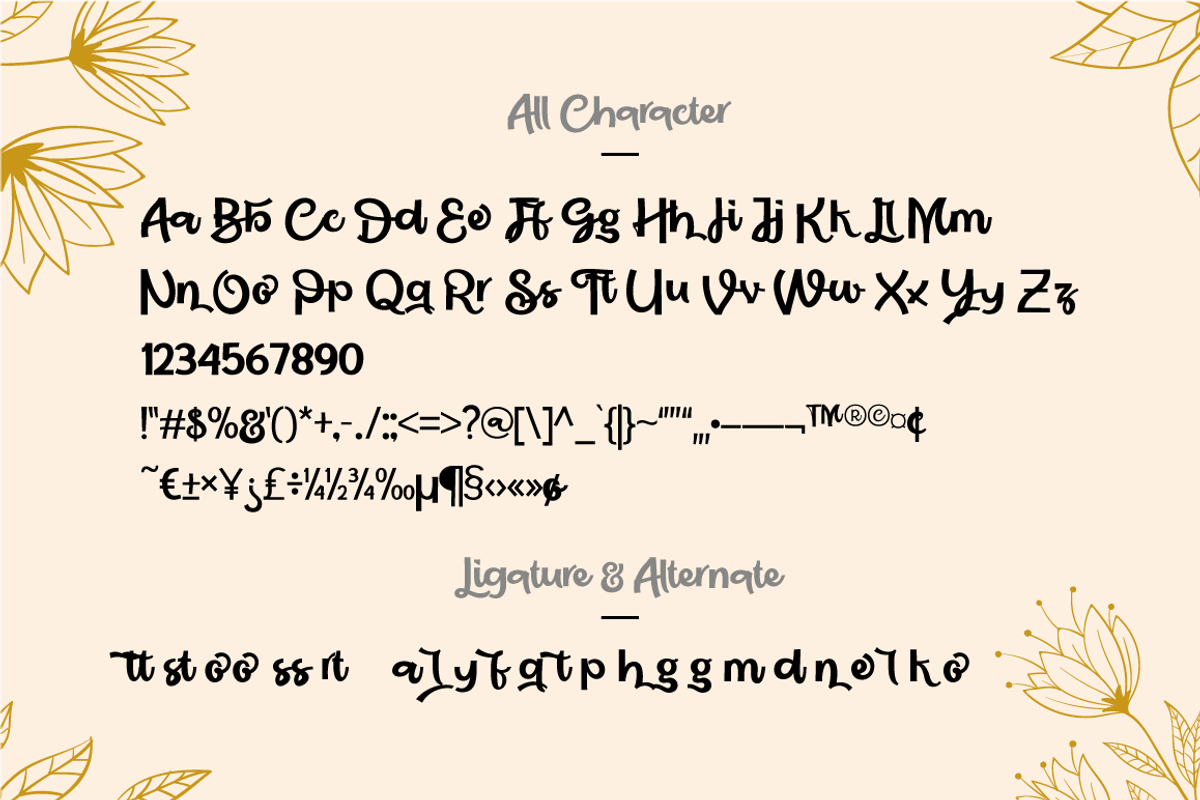 Click Brother Script, a Script Font by Grontype (Photo 9 of 10)