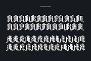 Rigo Kicmer - Old English Font, a Blackletter Font by Iqsiart Studio (Thumbnail 7 of 8)