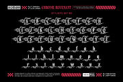 Chrome Revenant Typeface, a Serif Font by alit design (Thumbnail 6 of 17)
