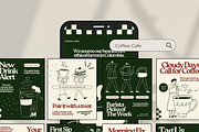 30 Coffee Instagram Posts & Stories, a Social Media Template by createwithsarina (Thumbnail 4 of 6)