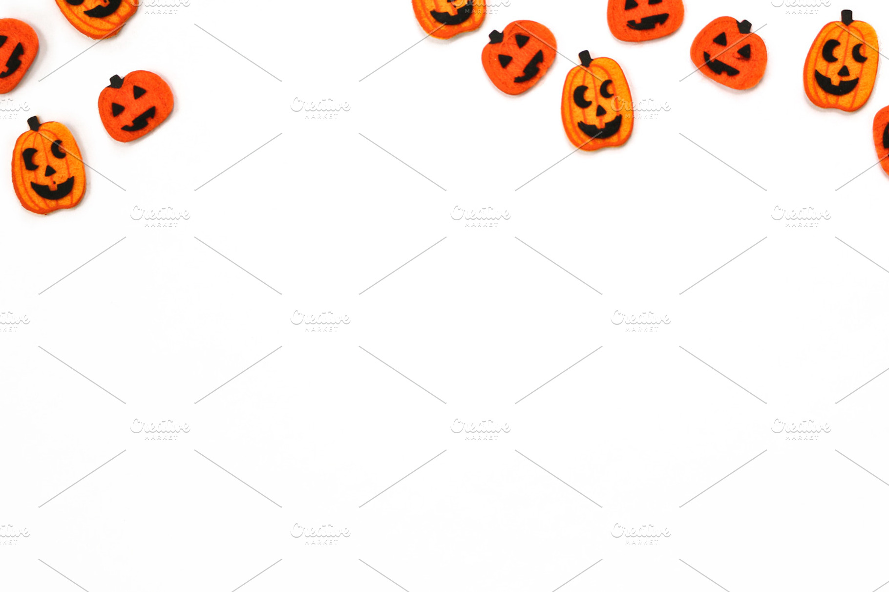 Cute Halloween Pumpkin Flatlay, a Holiday Photo by Emily Valencia