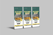 Rollup Banner Mockup, a Print Template by lamorastudio (Thumbnail 8 of 9)