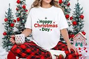 Happy Christmas Day PNG, an Illustration by DreamArtGraphic (Thumbnail 4 of 5)