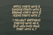 Mique, a Font by Orenari (Thumbnail 4 of 8)