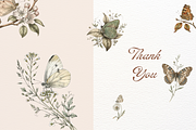 Vintage Botanical Butterflies, a Decorative Illustration by youtoview (Thumbnail 12 of 12)