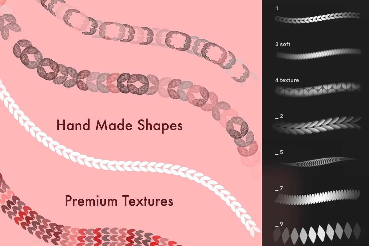 Knit Brushes for Procreate, a Brush Add-On by vurdembrushes (Photo 3 of 4)