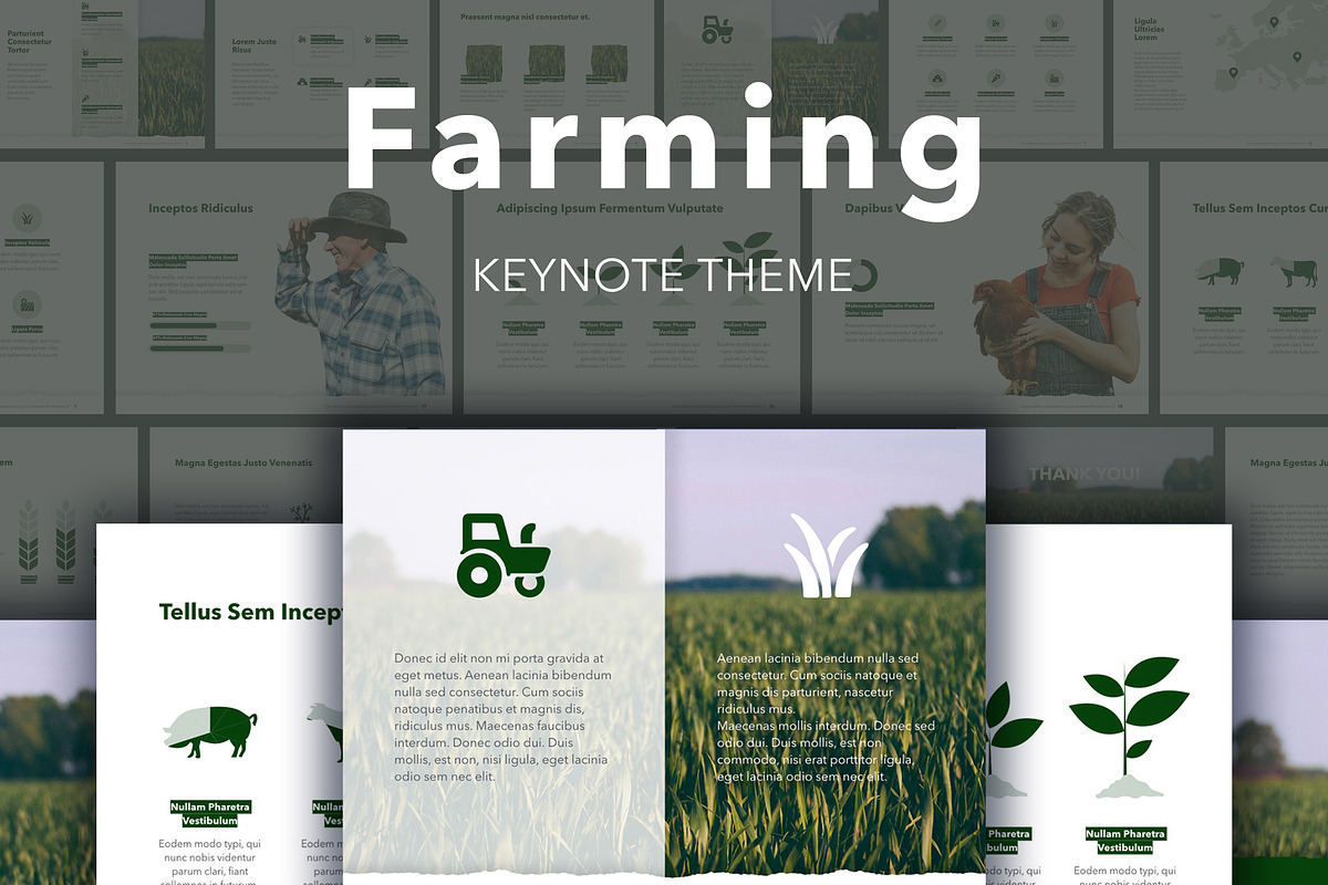 Farming Keynote Template, a Presentation Template by Jumsoft (Photo 1 of 21)