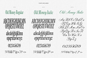 Old Money - Luxury Branding Fonts, a Font by AndrewPixelType (Thumbnail 10 of 10)