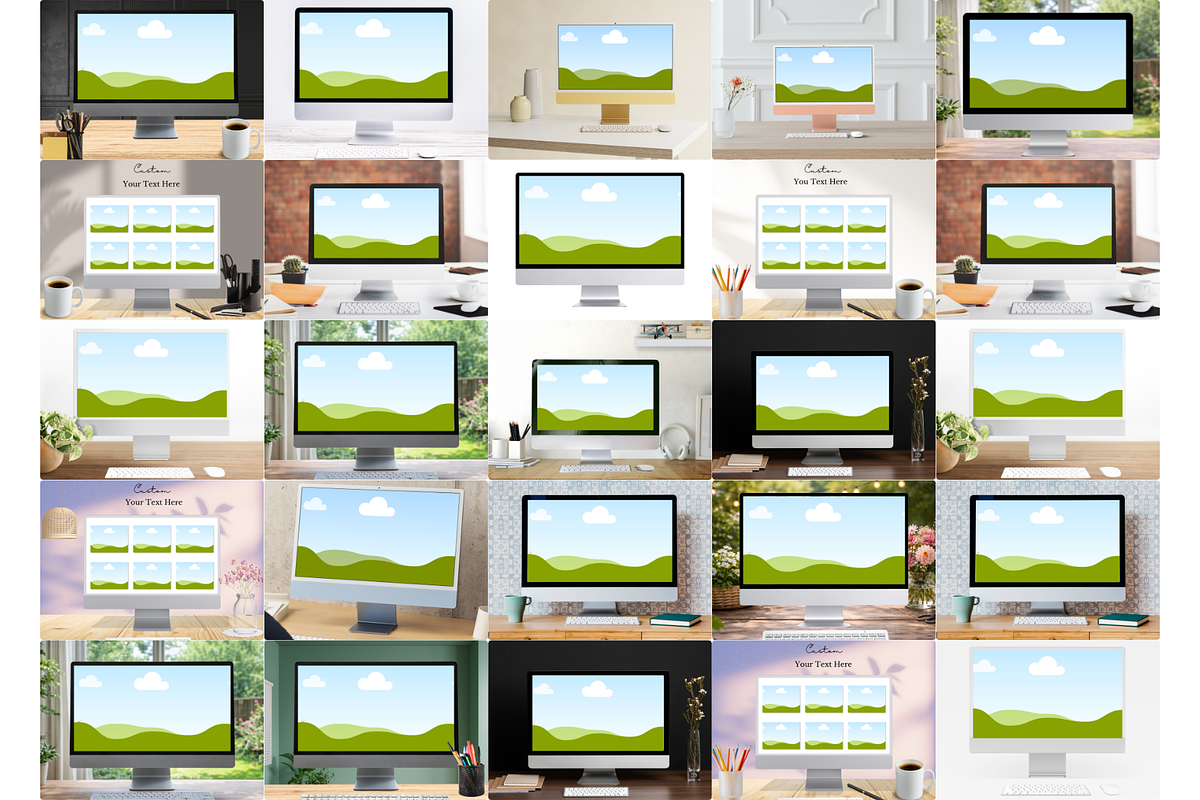 Mac Computer Canva Templates Bundle, a Marketing Template by Wicked Creative (Photo 13 of 14)