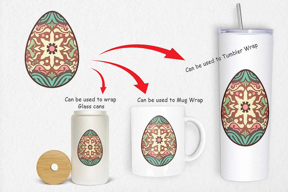 Easter Egg Clipart, a Graphic by Artnoy (Photo 4 of 5)