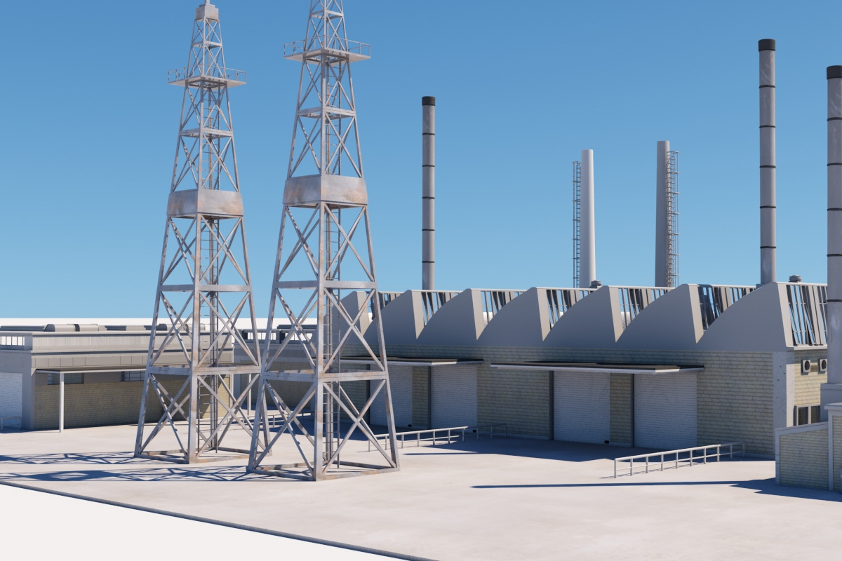 Oil_Factory_01_max8, an Architecture 3D Model by Giimann (Photo 5 of 10)