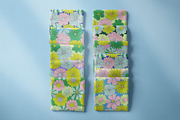 Fresh Summer Retro Floral Patterns, a Pattern Graphic by Tiger and Flower (Thumbnail 2 of 20)