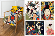 Vintage Japan Seamless Pattern 2, a Pattern Graphic by ARTOZEN DIGITAL (Thumbnail 10 of 18)