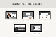 Kajabi Sales Funnel Template Bundle, a Landing Page Template by Pixel & Flow (Thumbnail 3 of 10)