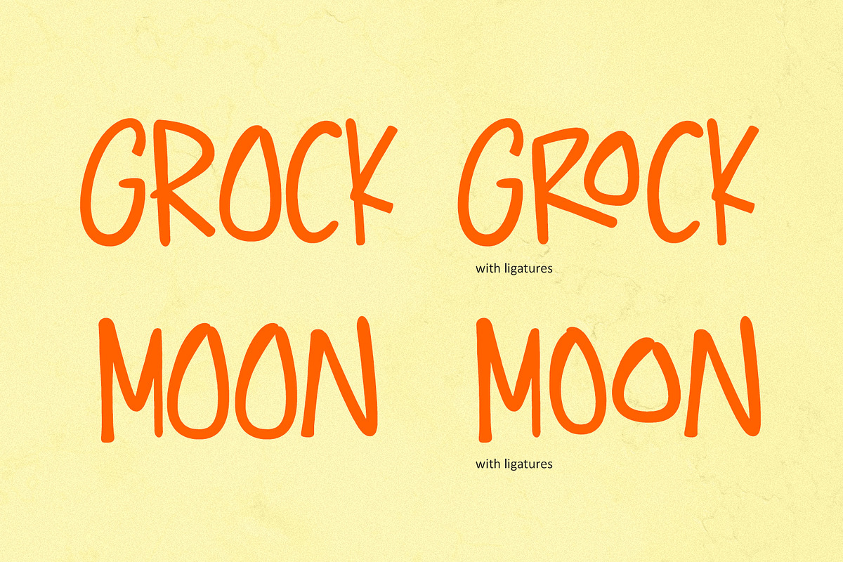 Glabak Lastro Authentic Handmade, a Handwritten Font by Maulana Creative (Photo 6 of 7)