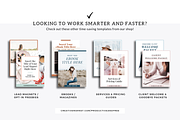 Media Kit Template Canva, a Stationery Template by ProductiveandFree (Thumbnail 7 of 7)