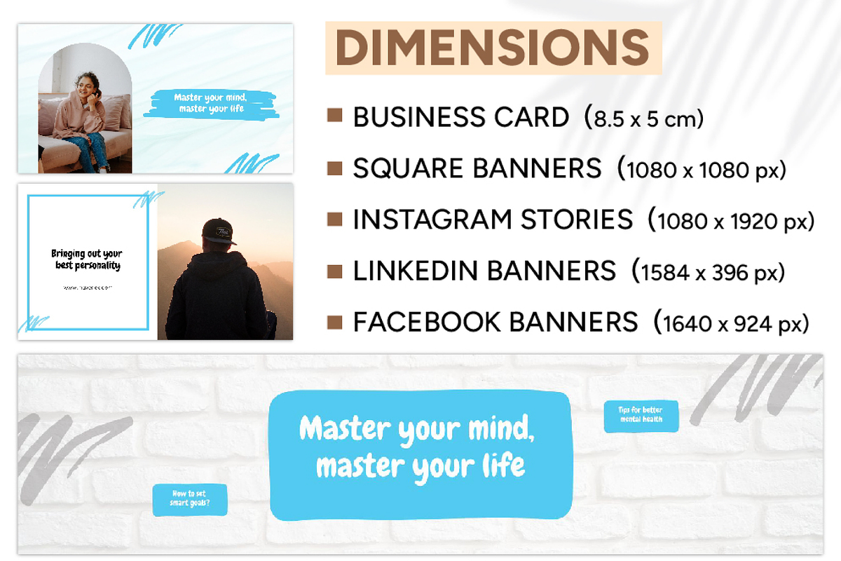 Life Coach Social Media Templates, a Social Media Template by Branding by Kellsey (Photo 4 of 5)