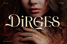 Dirges Elegant Serif Font